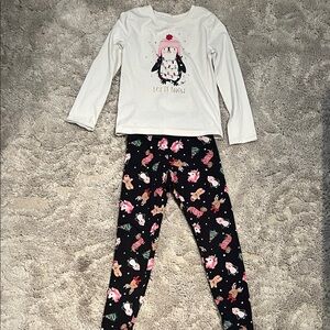 Holiday Time girls size 7/8 2 piece set